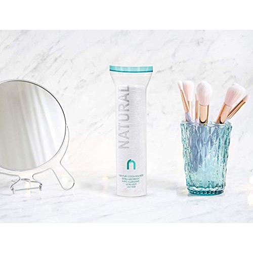 R-NEU Cotton Rounds, 400 Count Makeup Remover and Facial Cleansing Round Cott...