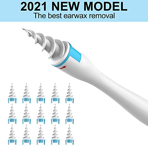 2022 Spiral Ear Wax Removal Tool, Ear Cleaner kit Q-Grips Earwax Remover with...