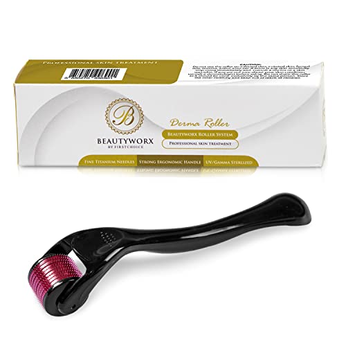 Derma Roller for Face and Skin Care - 0.25 mm - Includes Free Storage Case