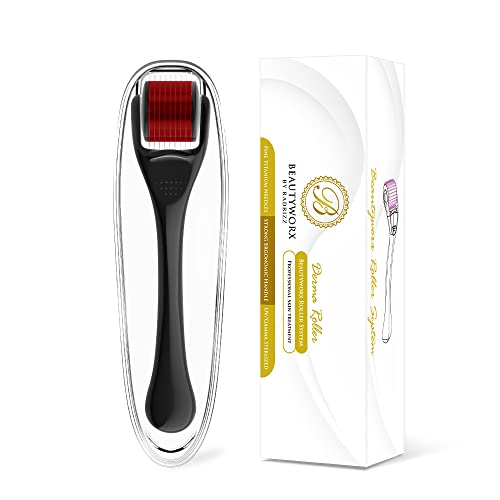 Derma Roller for Face and Skin Care - 0.25 mm - Includes Free Storage Case