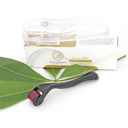 Derma Roller for Face and Skin Care - 0.25 mm - Includes Free Storage Case