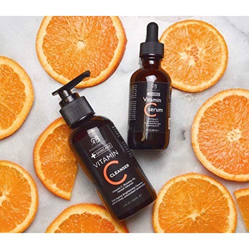 Radha Beauty Vitamin C Facial Cleanser, 4 fl. oz - Clear Pores on Oily, Dry &...