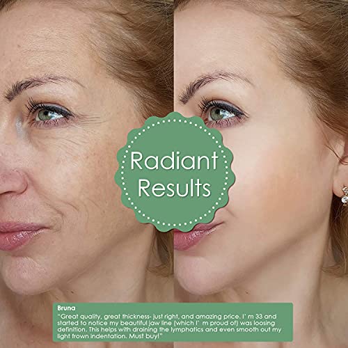 Radiant Harmony Gua Sha - Aventurine Jade Gua Sha Massage Tool as Face Massag...