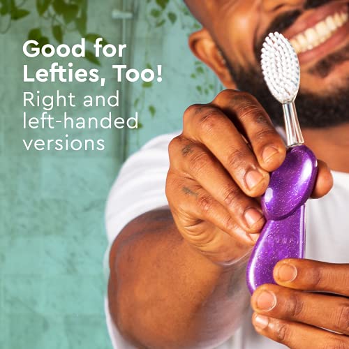 RADIUS Big Brush BPA Free & ADA Accepted Toothbrush Designed to Improve Gum H...