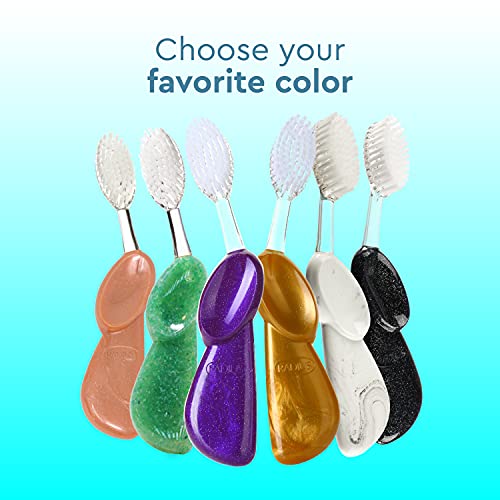 RADIUS Big Brush BPA Free & ADA Accepted Toothbrush Designed to Improve Gum H...