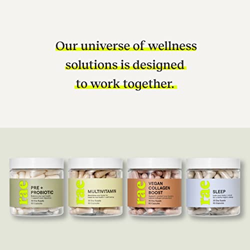 Rae Vegan Collagen Boost Capsules - Plant Based Collagen Supplement for Women...