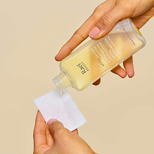 Rael Facial Sponge Cotton Pads - Premium Square Cosmetic Cotton, Soft and Thi...