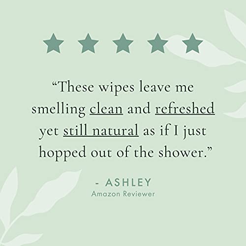 Rael Flushable Feminine pH Wipes - Travel Size, All Skin Types, Paraben Free,...