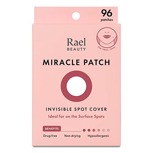 Rael Miracle Invisible Spot Cover - Hydrocolloid, Acne Pimple Absorbing Cover...