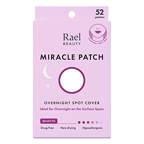 Rael Miracle Overnight Spot Cover - Thicker & Extra Adhesion, Hydrocolloid Ac...