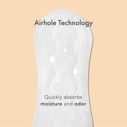 Rael Organic Cotton Cover Panty Liners - Everyday Freshness, Daily Panty Line...