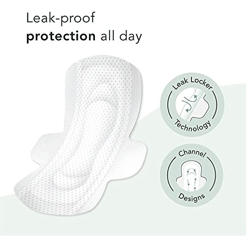 Rael Period Essential Value Set - Organic Cotton Cover Regular & Overnight Pa...