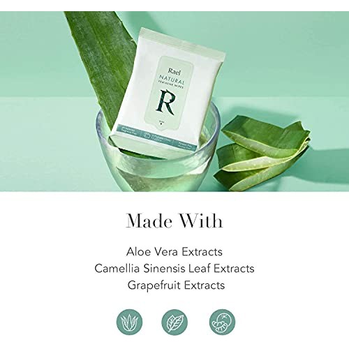 Rael Period Essential Value Set - Organic Cotton Cover Regular & Overnight Pa...