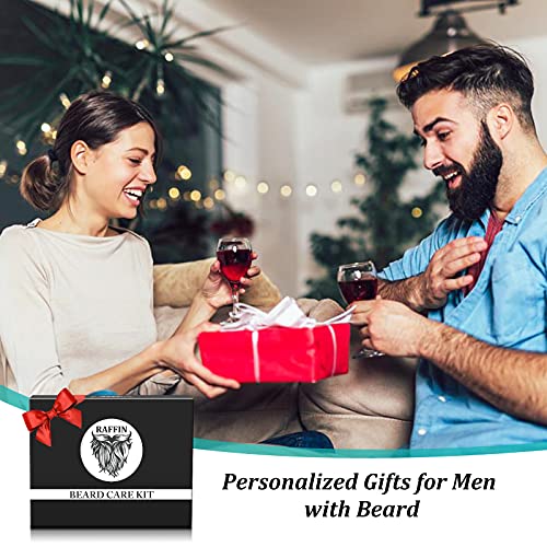 Beard Kit for Men - Beard Grooming Kit with Beard Oil, Beard Balm, Beard Brus...