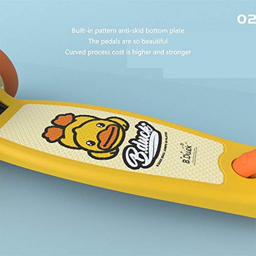 Raincoat 3 Wheel Scooter Easy Folding System Height Adjustable Handlebars Til...