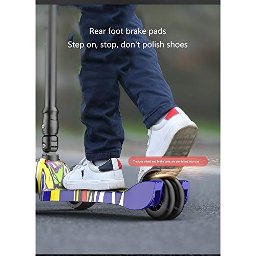 Raincoat Children's Four-Wheel Scooter-Very Suitable for Children Over 2 Year...