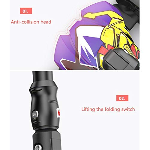 Raincoat Children's Four-Wheel Scooter-Very Suitable for Children Over 2 Year...