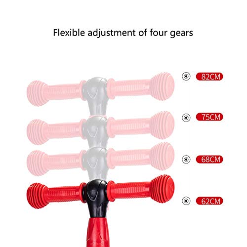 Raincoat Kids 3 Wheel Scooter Anti-Slip Deck Lean to Steer Adjustable Height ...