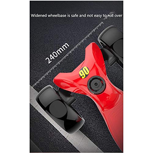 Raincoat Kids Foldable 4 Wheel Scooter Height Adjustable Kick Scooters with w...