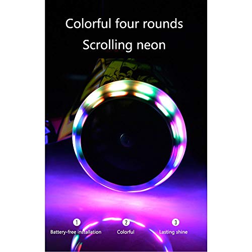 Raincoat Light Weight 4 Wheel Tilt and Turn Kick Scooter with Led Light Up Wh...