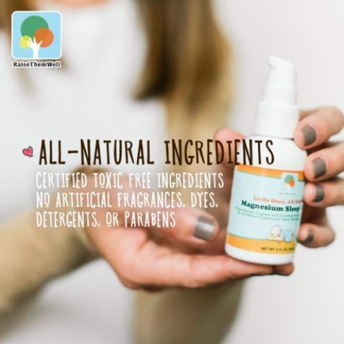 Magnesium Sleep Serum For Kids - All Natural Rub for Kids and Babies, Toxic F...