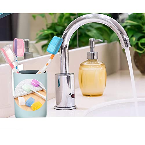 20 Pack Travel Toothbrush Head Covers, Portable Toothbrush Caps Case Protecto...