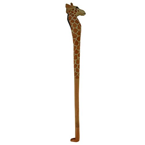 Back Scratcher Hand Crafted Animal for Men Women Wooden Backscratcher (Giraffe)