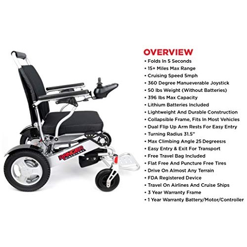 Porto Mobility Ranger Discovery Lightweight Foldable Weatherproof Exclusive E...