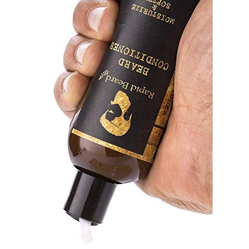 Beard Shampoo and Beard Conditioner Wash & Growth kit for Men Care - Softener...