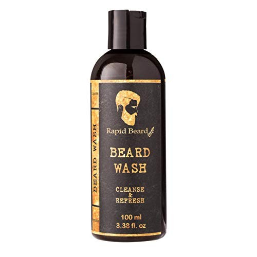 Beard Shampoo and Beard Conditioner Wash & Growth kit for Men Care - Softener...