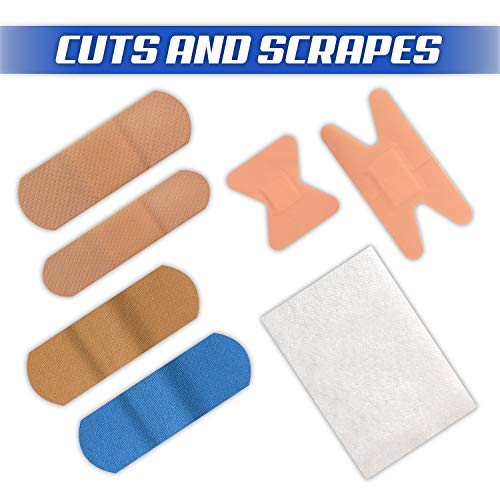 Rapid Care First Aid 80094 3 Shelf ANSI/OSHA Compliant All Purpose First Aid ...