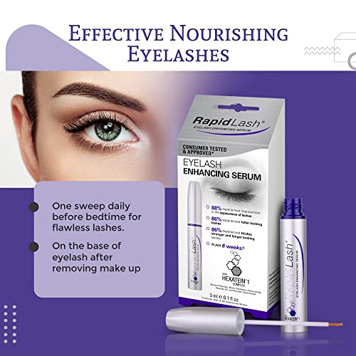 RapidLash Eyelash Enhancing Serum - Promotes Appearance of Longer, Fuller, An...