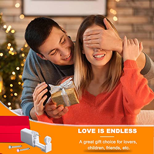 4-Pack Nose Piercing Kit, Disposable Self Piercing Kit with Built-in Nose Stu...