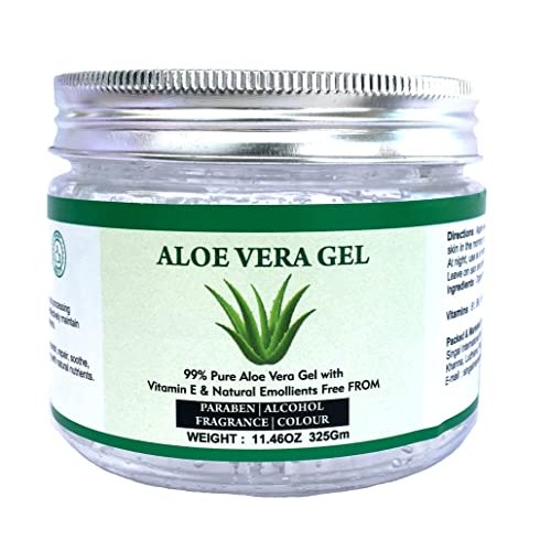 Raslok Aloe Vera Gel Pure Natural Organic Aloe Gel For Moisturizing Face Skin...