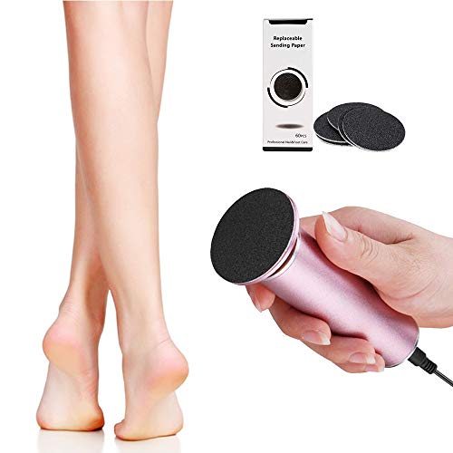 Electric Callus Remover, Ravifun Foot File Pedicure Tool with Speed Controlle...