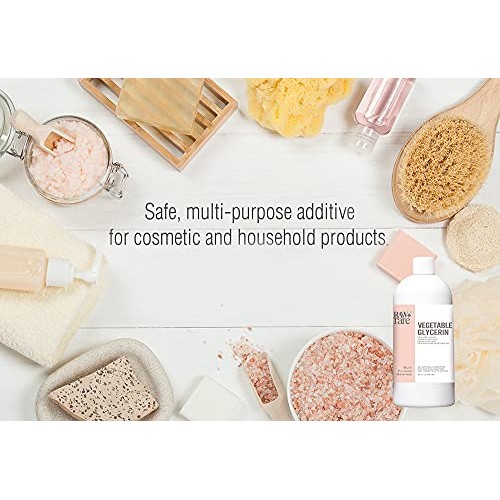 Vegetable Glycerin/Glycerine Quart (32 fl. oz.), Natural Pure USP Food Grade/...