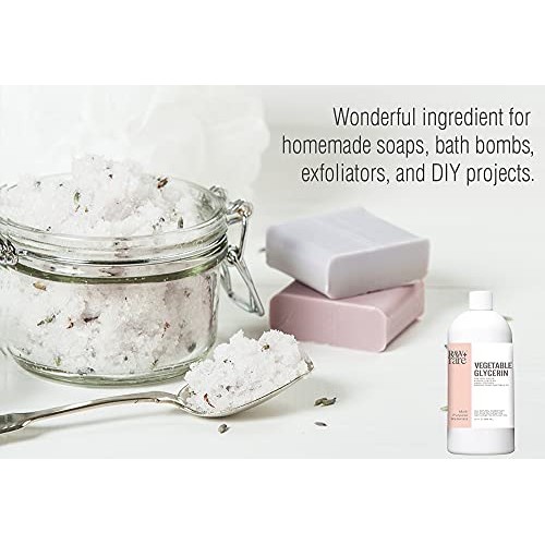 Vegetable Glycerin/Glycerine Quart (32 fl. oz.), Natural Pure USP Food Grade/...