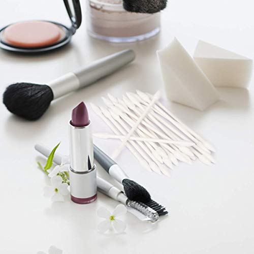 800 Pieces Cotton Swabs, Double Precision Tips with Paper Stick, 4 Packs, 200...