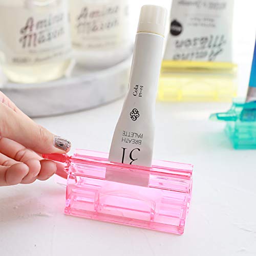 RAYNAG 2 Pack Toothpaste Tube Squeezer Roller Holder, Rolling Tubes Squeezer ...
