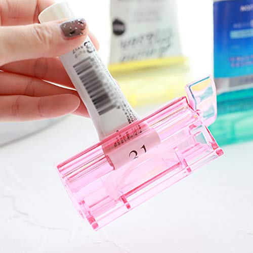 RAYNAG 2 Pack Toothpaste Tube Squeezer Roller Holder, Rolling Tubes Squeezer ...