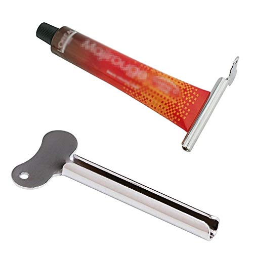 RAYNAG 5 Pieces Metal Tube Roller, Toothpaste Tube Squeezer Roll-up Key Dispe...