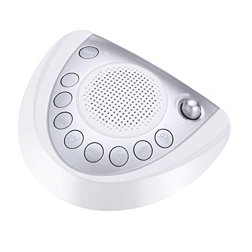 White Noise Machine Raynic Sound Machine Portable Sleep Machine with 24 Natur...