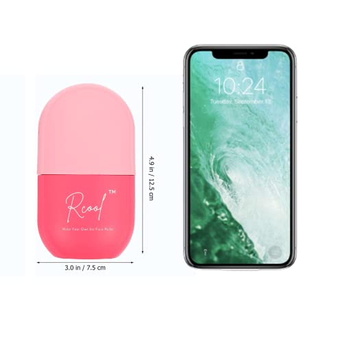 Rcool Ice Face Roller 2021& Gua Sha,Face Massager,Facial Beauty Ice Roller Sk...