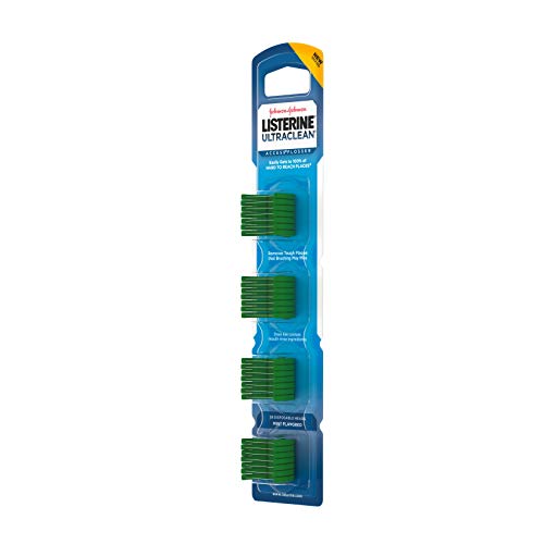 Listerine Ultraclean Access Disposable Snap-On Flosser Refill Heads For Prope...
