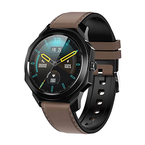 Smartwatch, 1.3 Inch Touchscreen Fitness Wristwatch, Fitness Tracker with Hea...