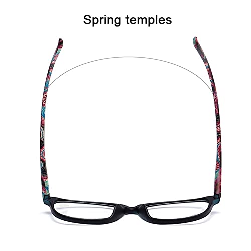 Green/Purple/Tea Color Young Body Full Frame Old Flower Glasses Men and Women...