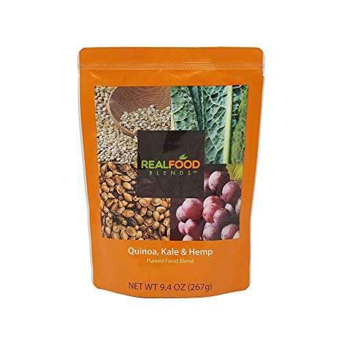 Real Food Blends Tube Feeding Formula 9.4 oz. Pouch Ready to Use Quinoa/Kale/...