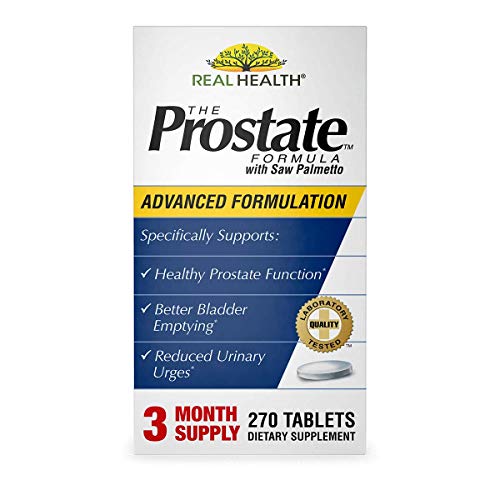 Real Health Laboratories The Prostate Formula with Saw Palmetto, 270 Tablets