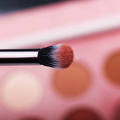 7pcs Eye Makeup Brushes Essential Pink Eyeshadow Makeup Brush Set for Eyes Bl...