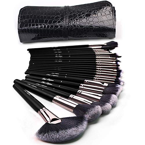 Makeup Brushes 24pcs Makeup Brush Set Kabuki Foundation Blending Brush Face P...